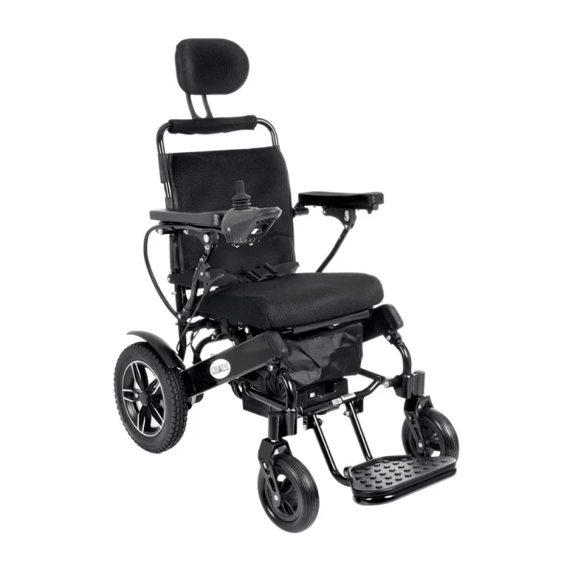Creative CR-6012 Lüx  Sırt Yatar Katlanabilir Akülü Tekerlekli Sandalye