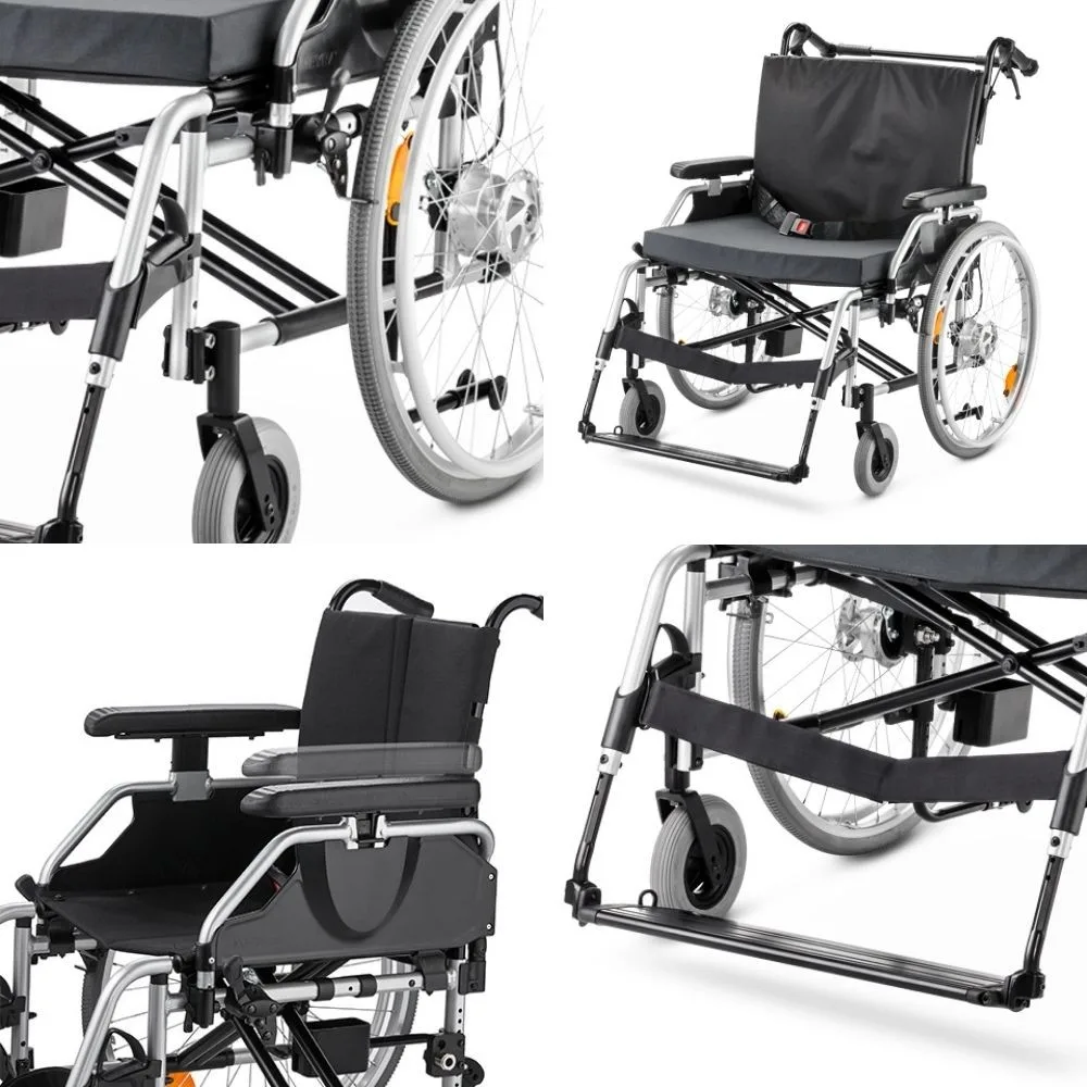 Meyra Eurochair 2 XXL 2.850 Tekerlekli Sandalye 55 CM