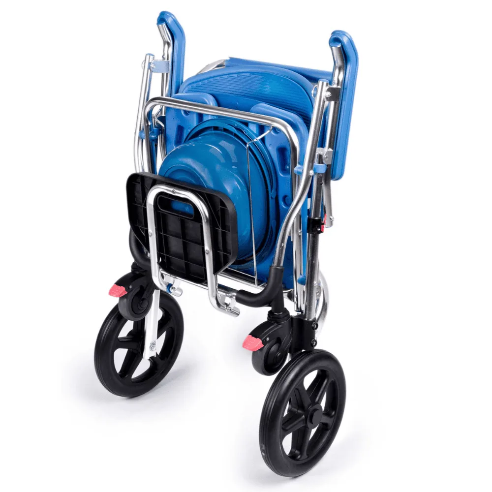 Comfort Plus DM-70 suya dayanıklı banyo tuvalet kombine sandalye yan görünüm