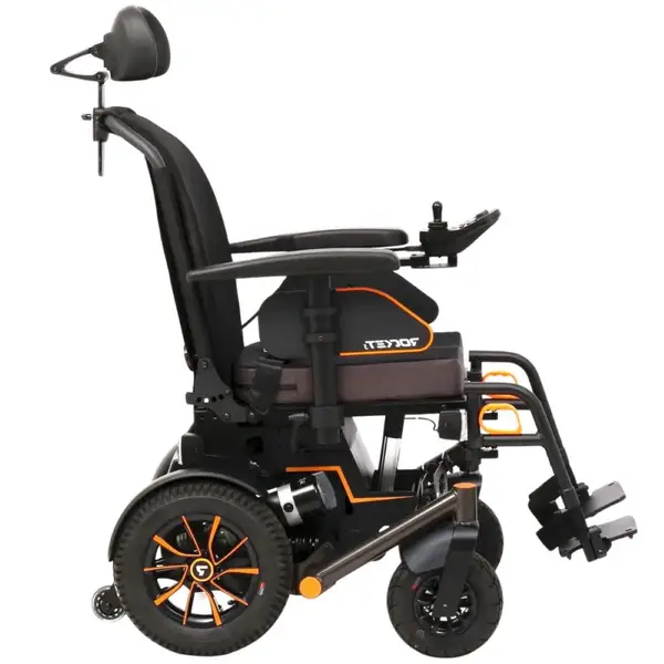 Scuba S250 Rocket katlanır alüminyum powerchair LED aydınlatma anti-tip 10 km/s hız