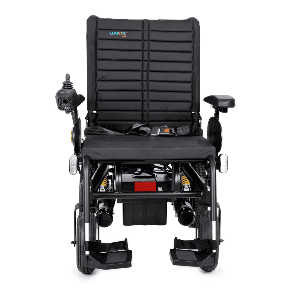 Comfort Plus DM-450 Luxury XXL joystick ayarlı kolçak ve refakatçi kullanım