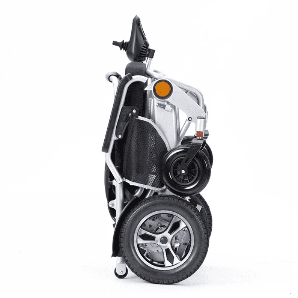 Jetty JT-309 katlanır hafif powerchair uzaktan kumanda kaldırılabilir kolçak 47x45 cm oturma
