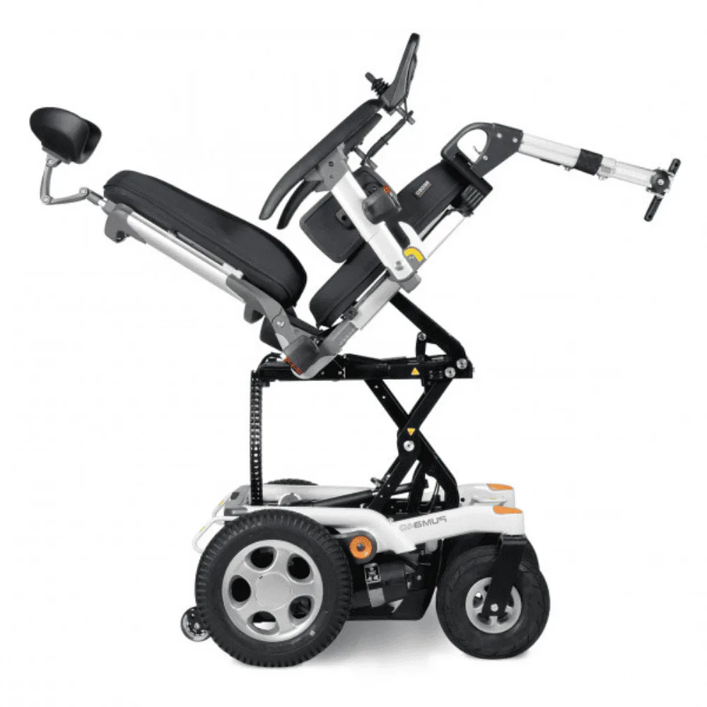 Puma 40 S Line Quickie kompakt powerchair 42.5 km menzil Sedeo Pro R-Net performans