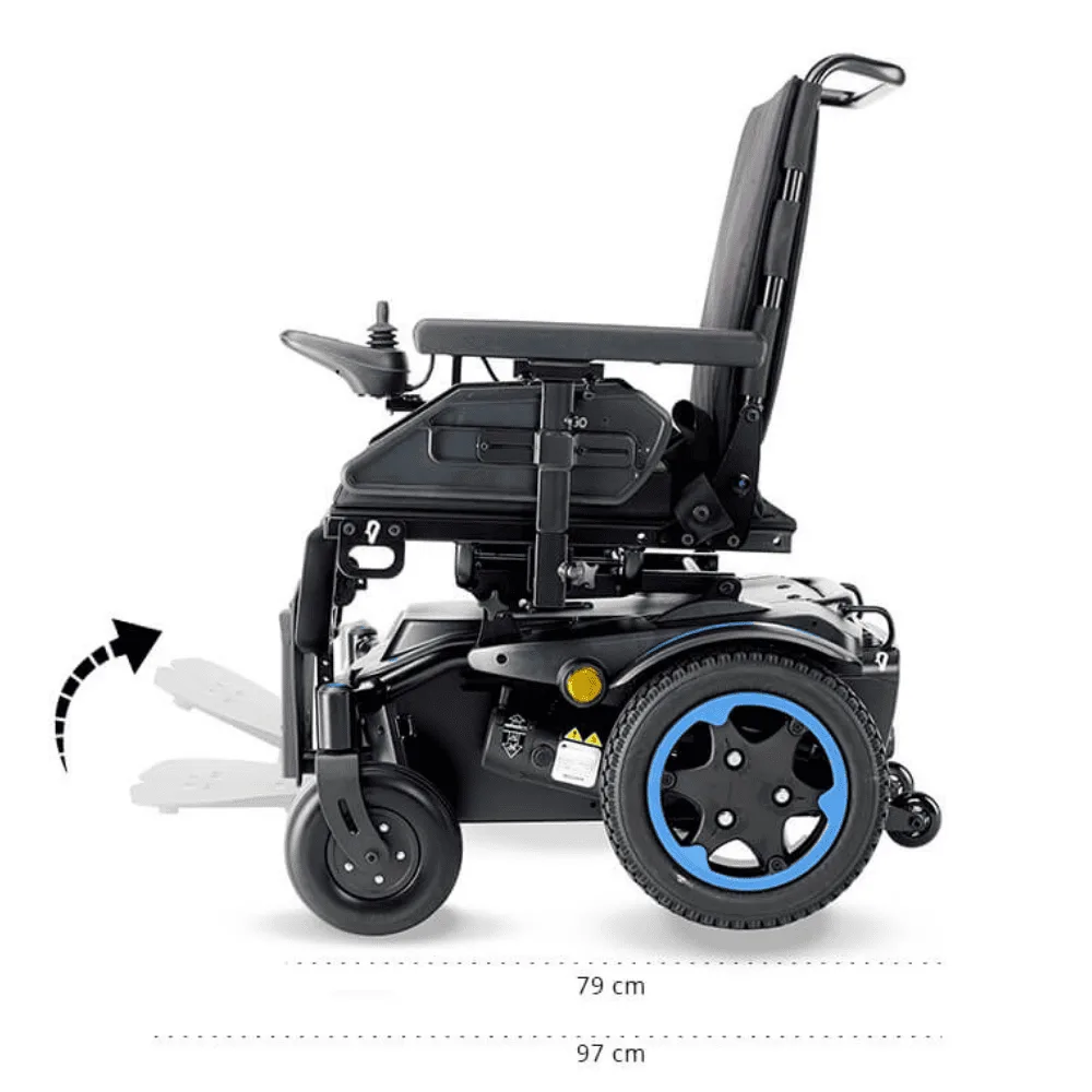 Quickie Q100 R Sedeo Sling büyük arka teker RWD arazi modeli kompakt tasarım renk seçenekleri