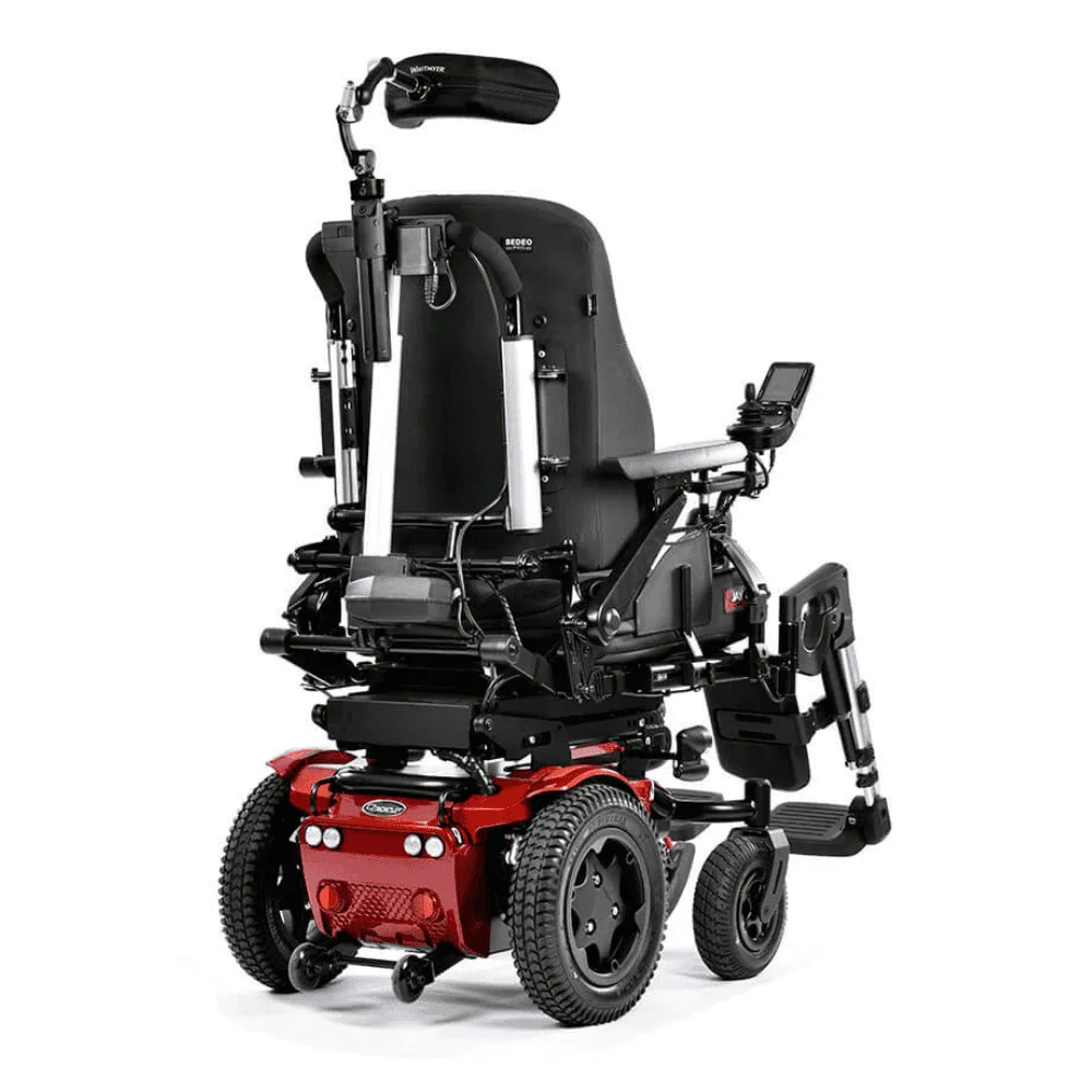 Quickie Q300 R Sedeo Lite tilt recline seat lift elektrikli konumlandırma büyük teker