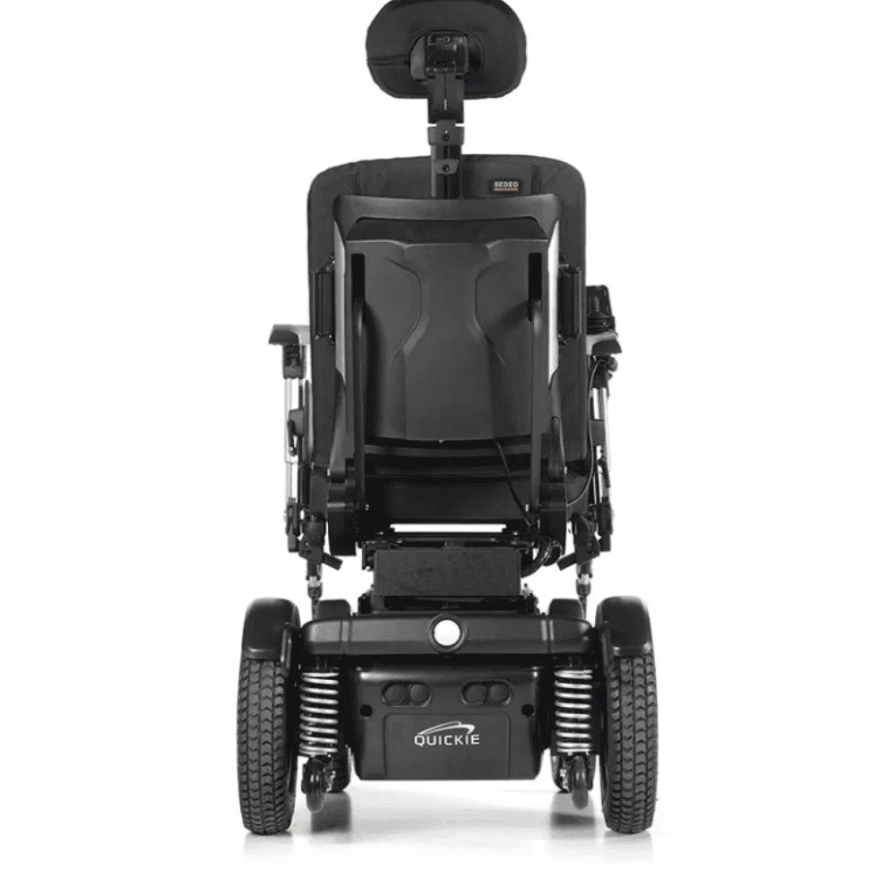Quickie Q500 R akülü sandalye tilt-in-space recline elektrikli konumlandırma çevresel kontrol