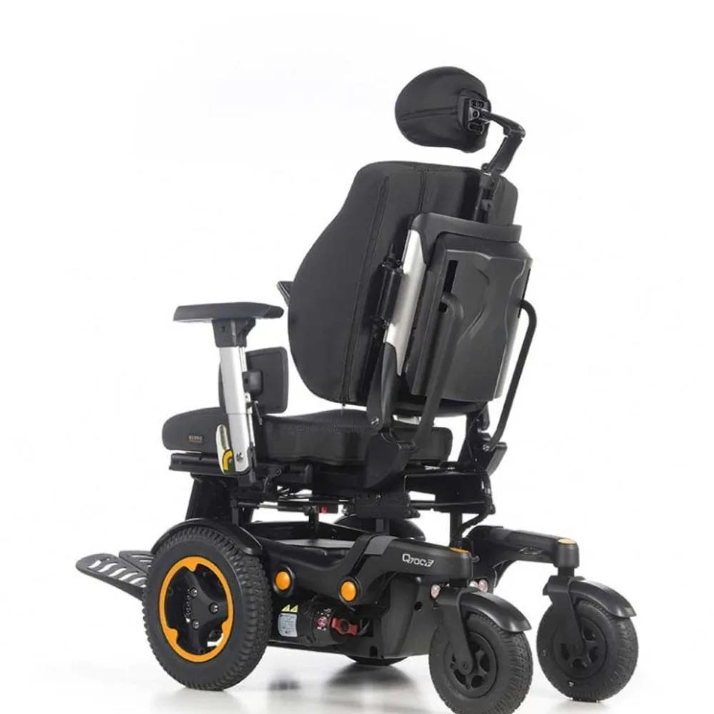 Q700 F gelişmiş süspansiyon sistemi sarsıntısız sürüş 160 kg kapasite powerchair