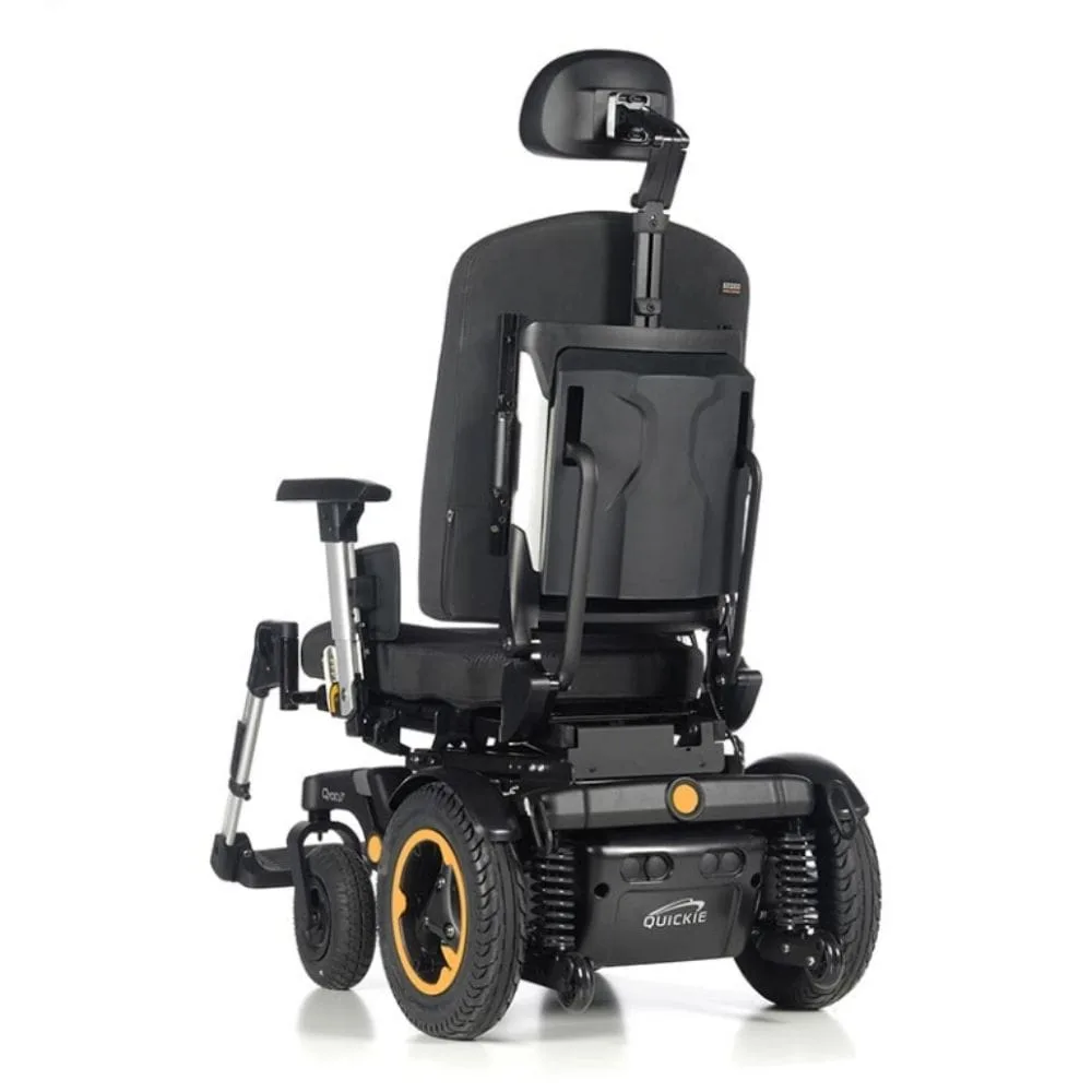 Quickie Q700 R Sedeo Pro R-Net kontrol atanabilir düğmeler 13 km hız 160 kg kapasite