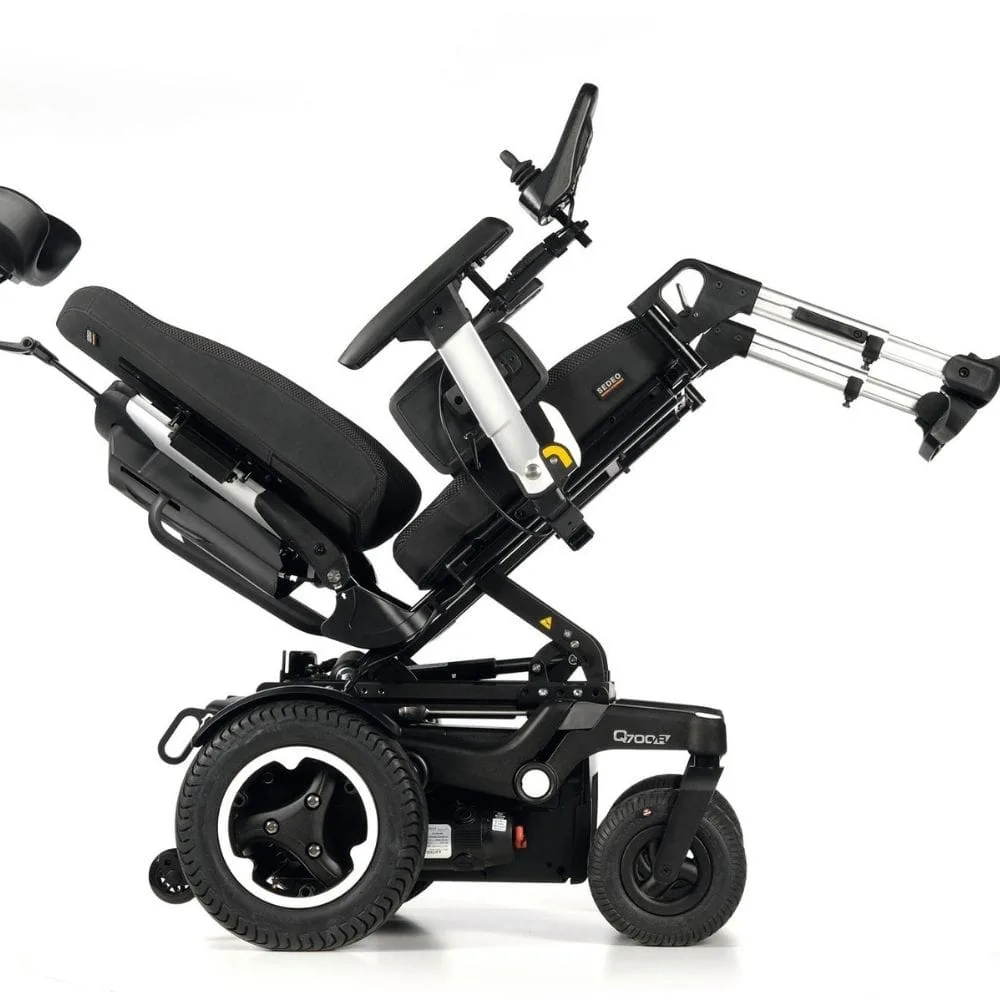 Quickie Q700 R Sedeo Pro iDrive bluetooth uzak parametre yönetimi dış mekan aktif powerchair