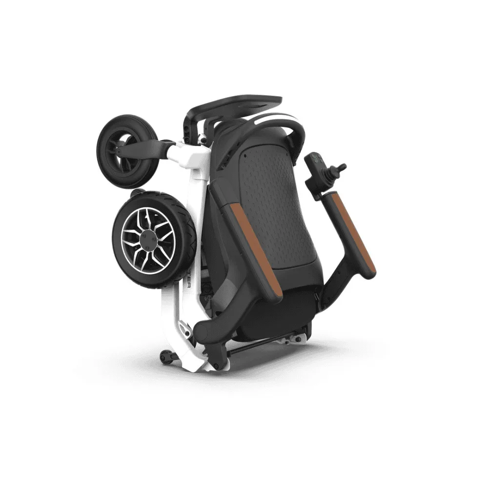 Robooter E40S-10 katlanır powerchair 27 kg 150 kg 2x250W lityum batarya 15-20 km