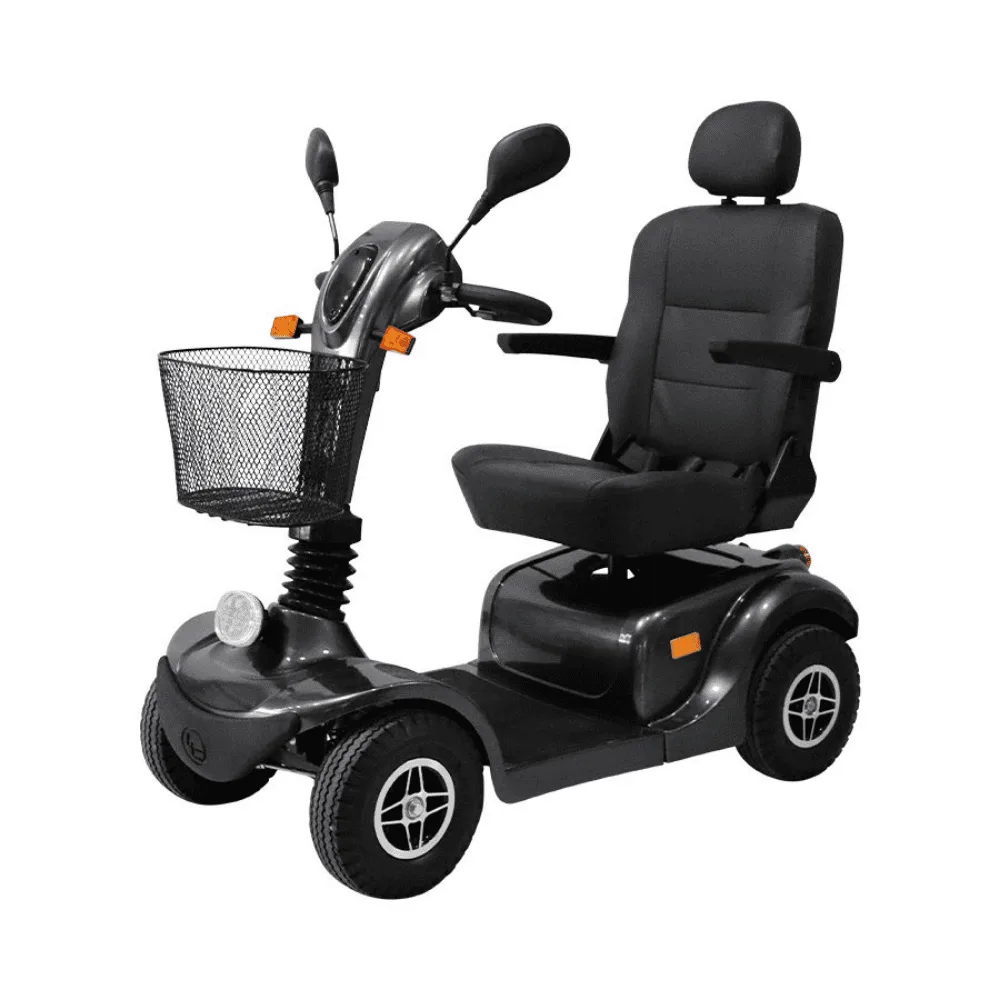 Scuba S350 engelli scooter joystick kontrollü 40 km 50 cm geniş koltuk 12 eğim