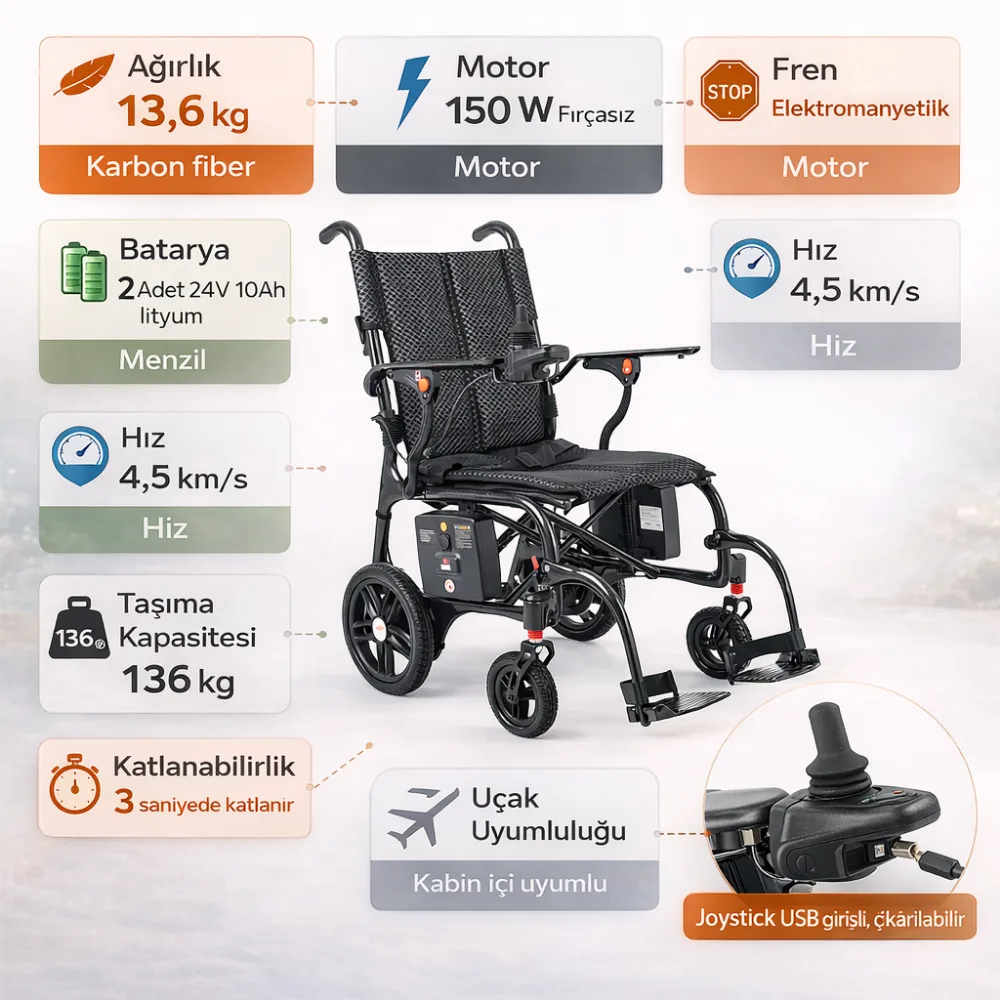 Comfort Plus DY01107 3 saniyede katlanma mekanizması detay