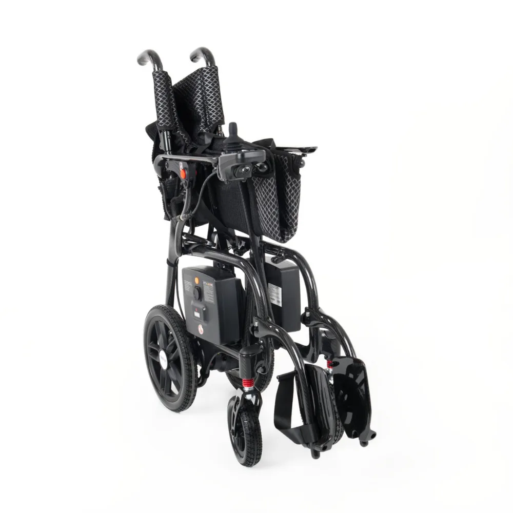 Comfort Plus DY01107 seyahat akülü tekerlekli sandalye yan görünüm