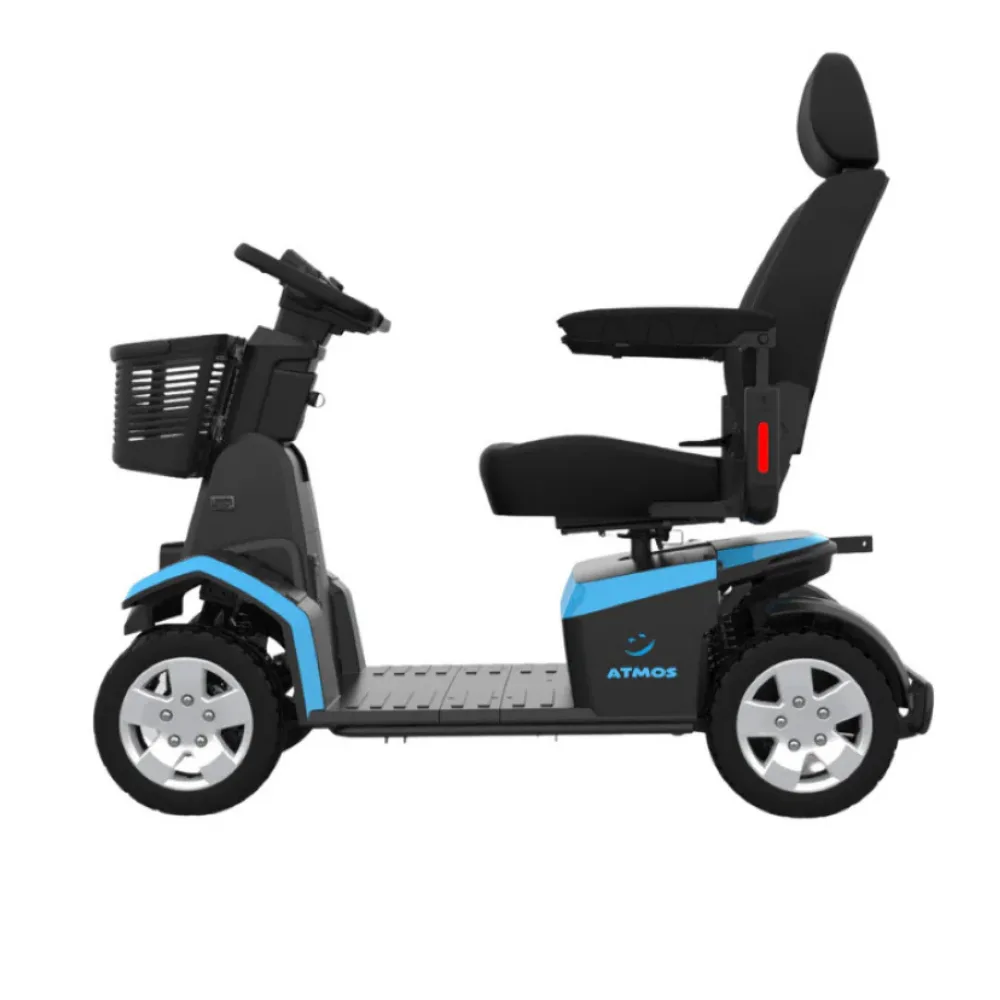 Pride Atmos 37 km menzil 228 kg kapasiteli güçlü arazi scooter LED aydınlatma