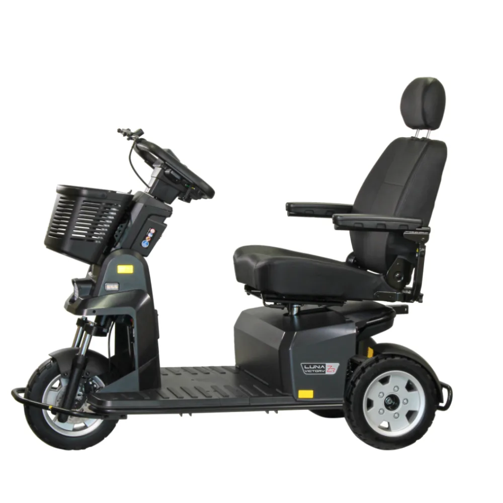 Pride Luna Z scooter hava lastik seçeneği 15 kmh hızlı şehir modeli