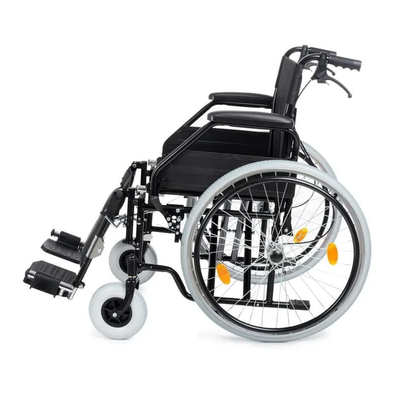 Comfort Plus DM-303 50cm Standart Manuel Tekerlekli Sandalye (Özellikli,Baldır Destekli)