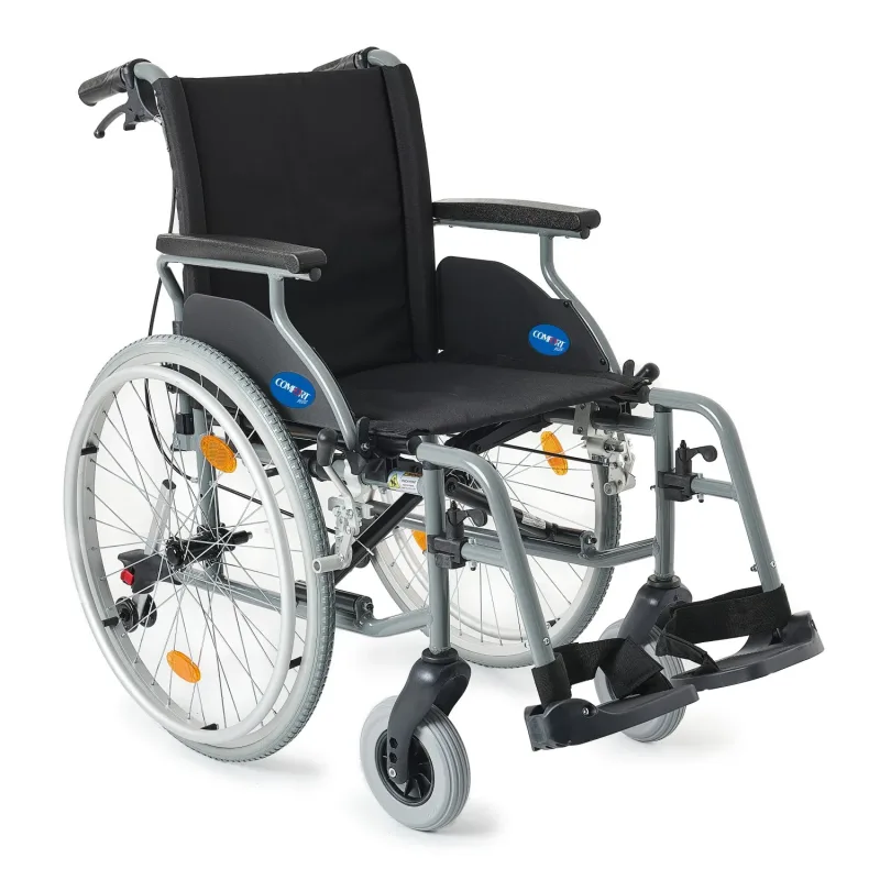Comfort Plus DM-317 45cm Hafif Alüminyum Özellikli Tekerlekli Sandalye