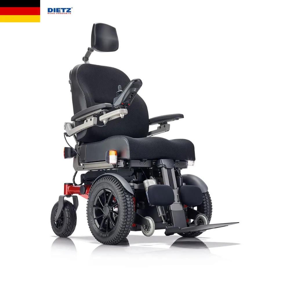 Dietz Sango Advanced 12.5 kmh hız 30 km menzil kauçuk süspansiyon geniş tekerlek