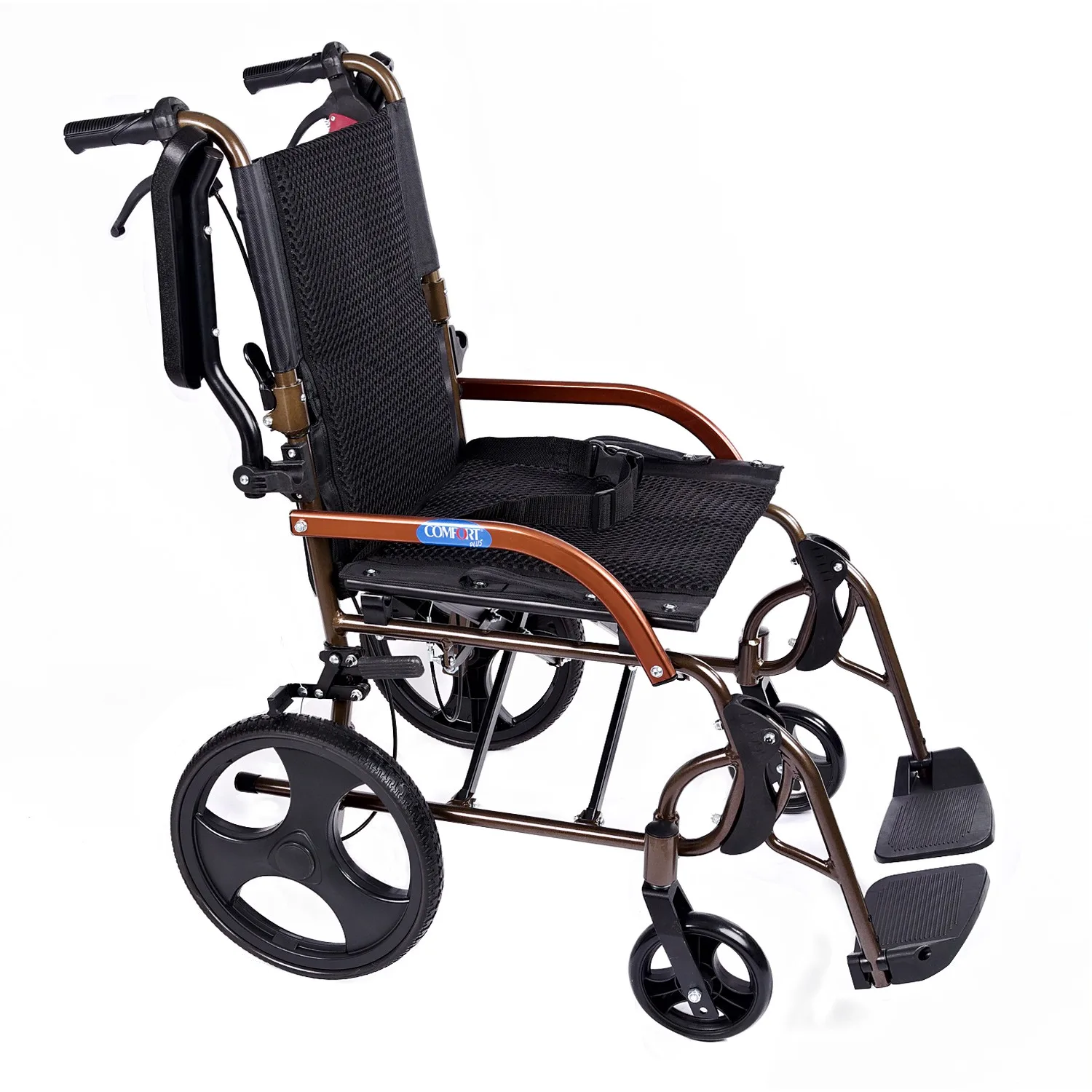 Comfort Plus GK863LABJ-12 Jet Black transfer sandalye hasta refakatçi kontrol