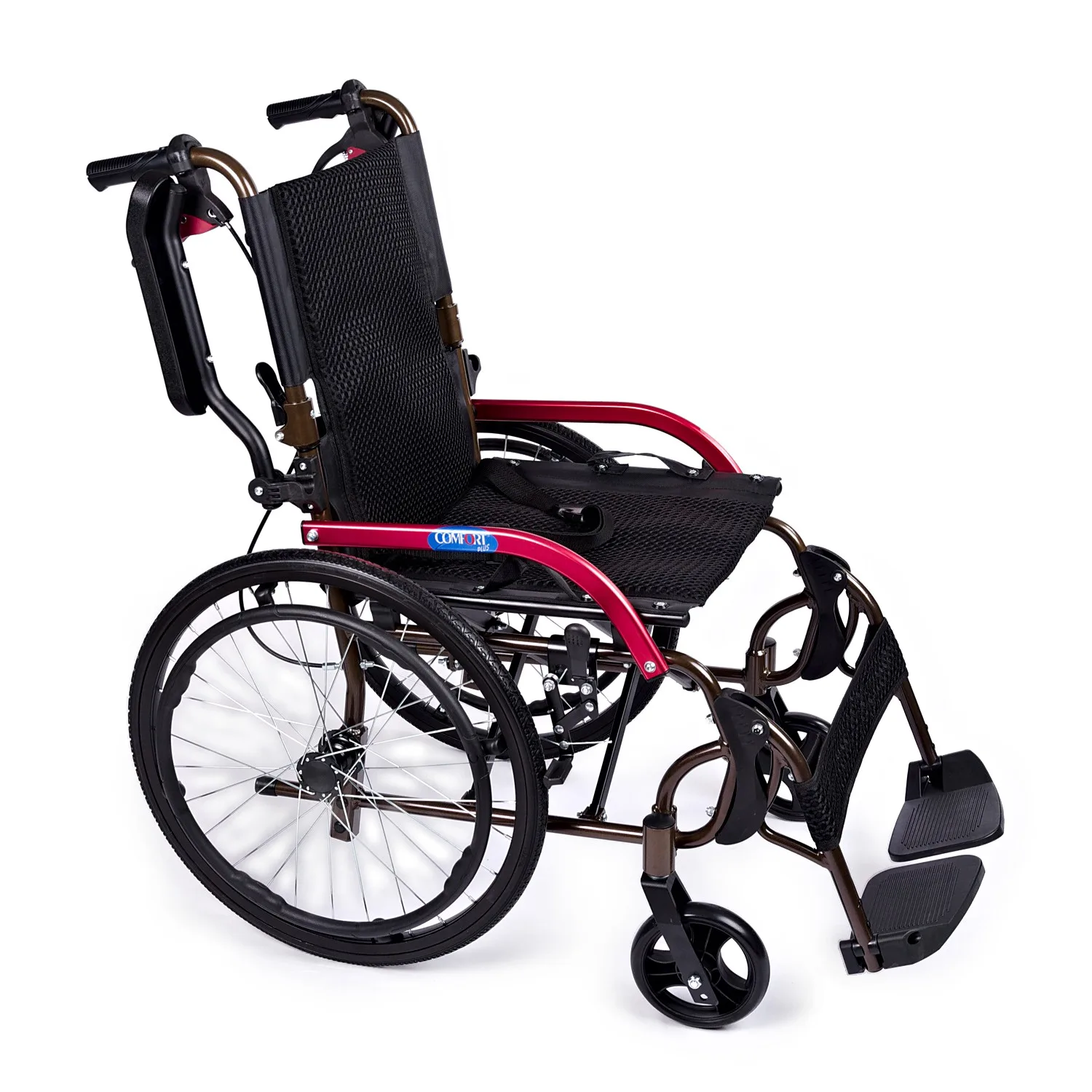 Comfort Plus GK863LAJ-20 Jet Black transfer sandalye katlama mekanizması seyahat