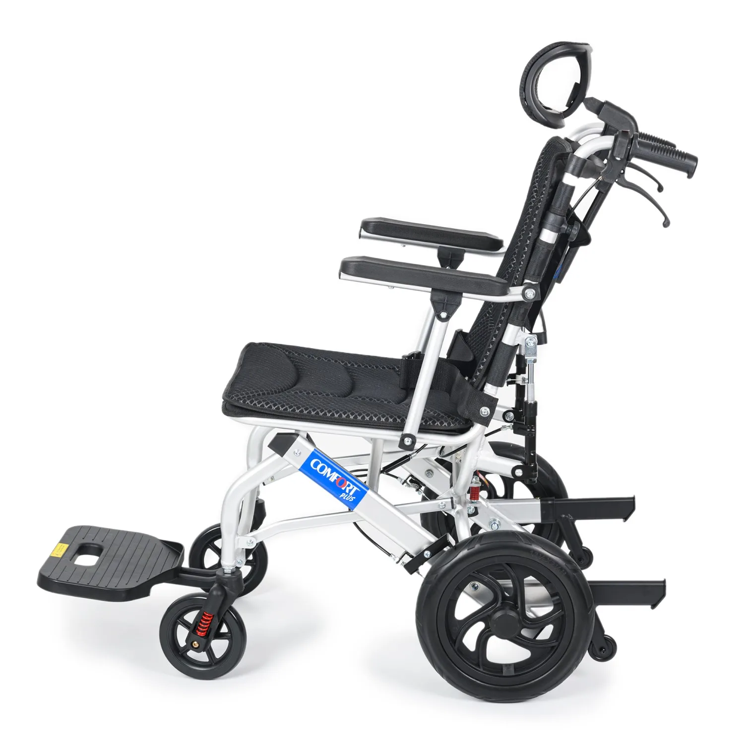 Comfort Plus KY9006LG-12 yan görünüm hafif alüminyum gövde konforlu manuel mobilite