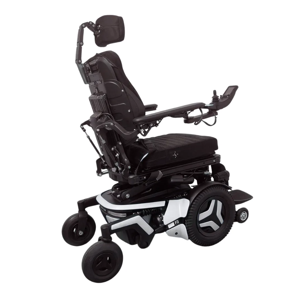 Permobil F3 Corpus ActiveReach aktif erişim öne eğilme güvenli mekanik