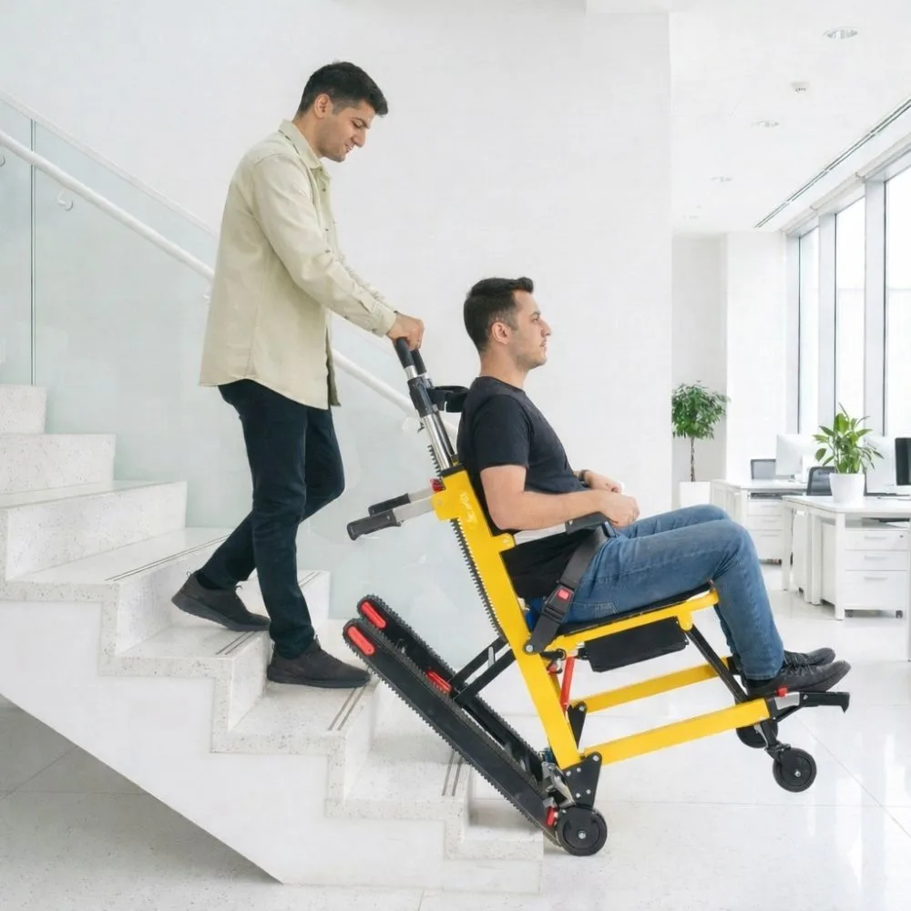Comfort Plus TD010114E Merdiven İnme Çıkma Cihazı Motorlu Transfer Tekerlekli Sandalyesi