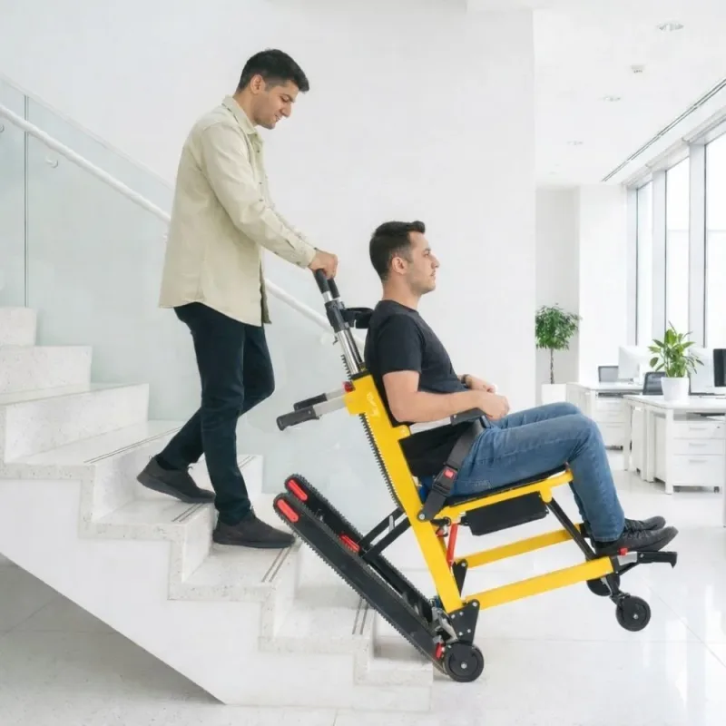 Comfort Plus TD010114E Merdiven İnme Çıkma Cihazı Motorlu Transfer Tekerlekli Sandalyesi