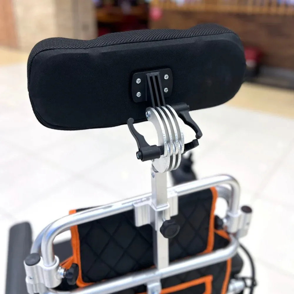 Poylin P206 lityum pilli akülü sandalye ön cephe joystick yönetim paneli