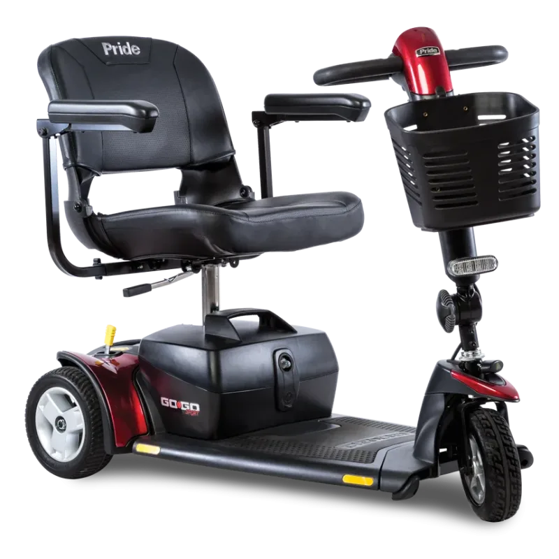 Pride Go Go® Sport 3 Tekerlekli Engelli Akülü Scooter