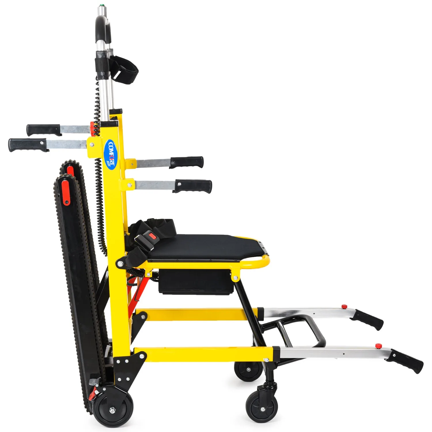 Comfort Plus TD010114E merdiven tırmanıcı akülü transfer sandalye ön cephe görünüm