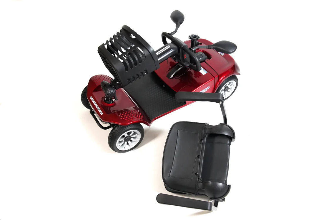 Mogel M350 katlanabilir engelli scooter Türkiye marka güvenilir akülü mobilite araç detay görünüm