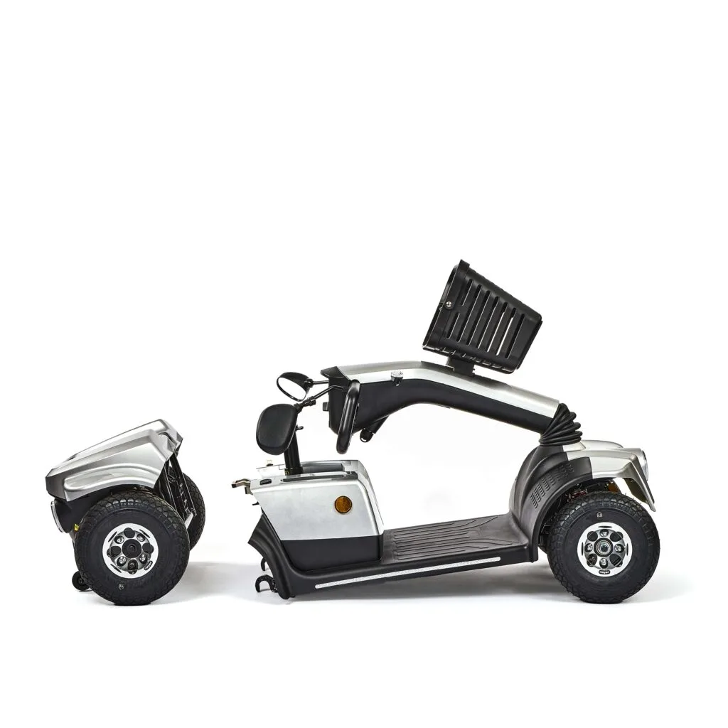 Mogel M500 scooter parçalanabilir tasarım araç transferi kolay depolama