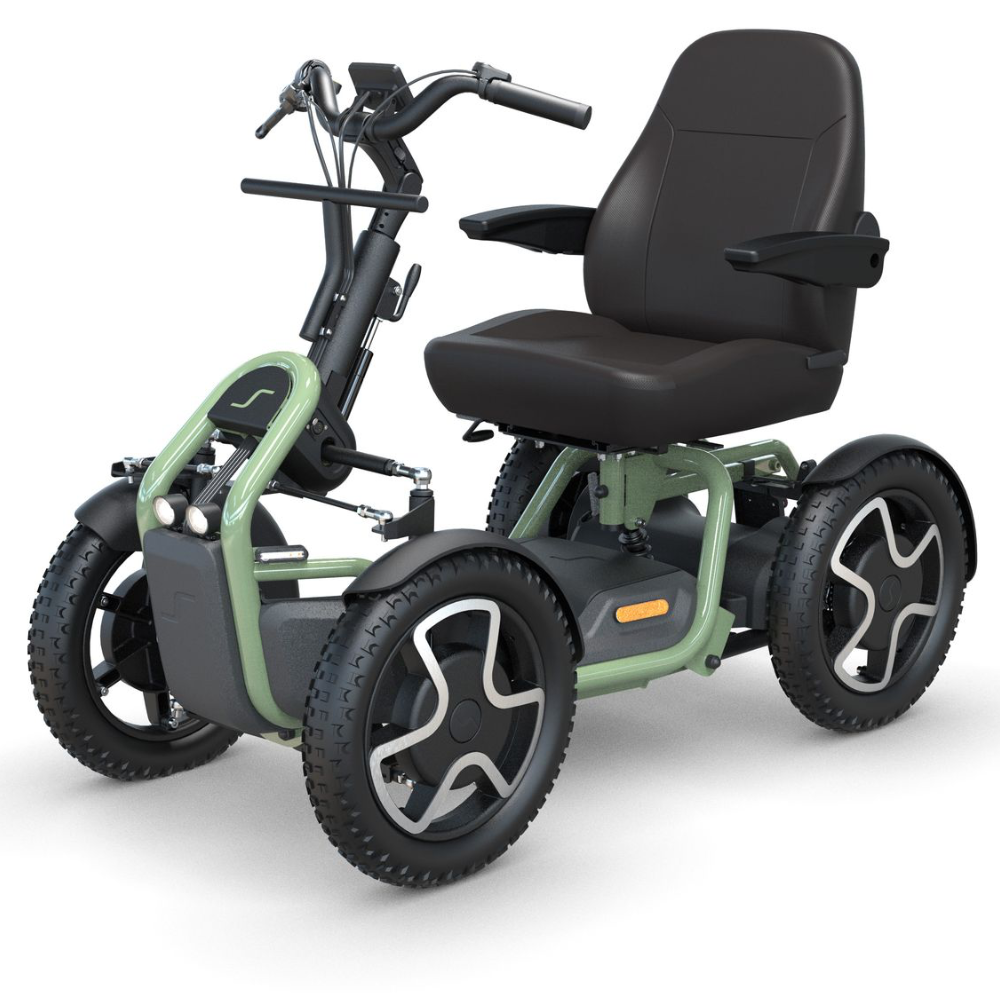 Scoozy S800 engelli ve yaşlı arazi scooter Sterling marka güçlü motor batarya ürün fotoğraf