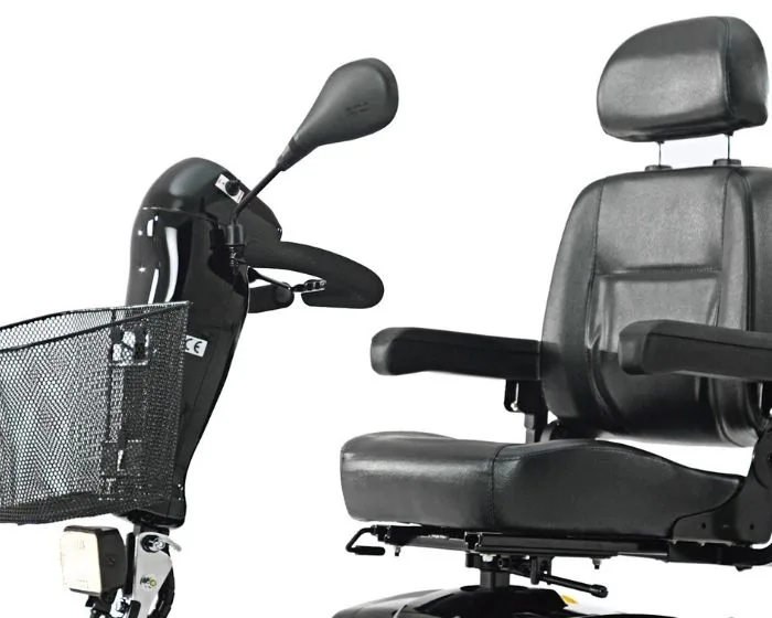 Panther 3S yaşlı scooter havalı pnömatik lastik konforlu oturma ergonomik tasarım dayanıklı şasi