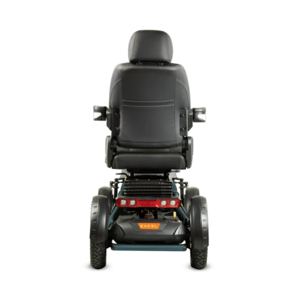 Excel Supernova Evo akülü scooter kompakt dayanıklı şasi geniş tekerlek stabil sürüş şehir dış mekan