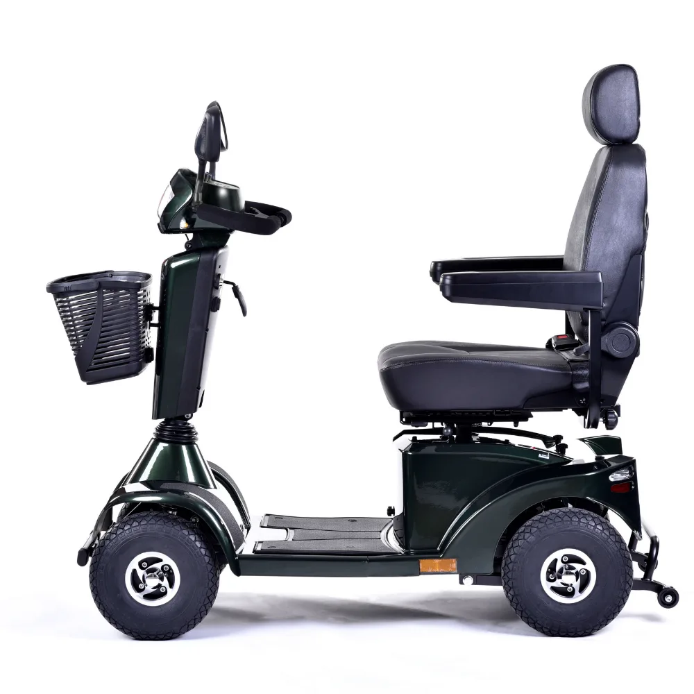 Sterling S425 engelli scooter büyük tekerlek tam süspansiyon gece güvenlik LED ışıkları ergonomik koltuk