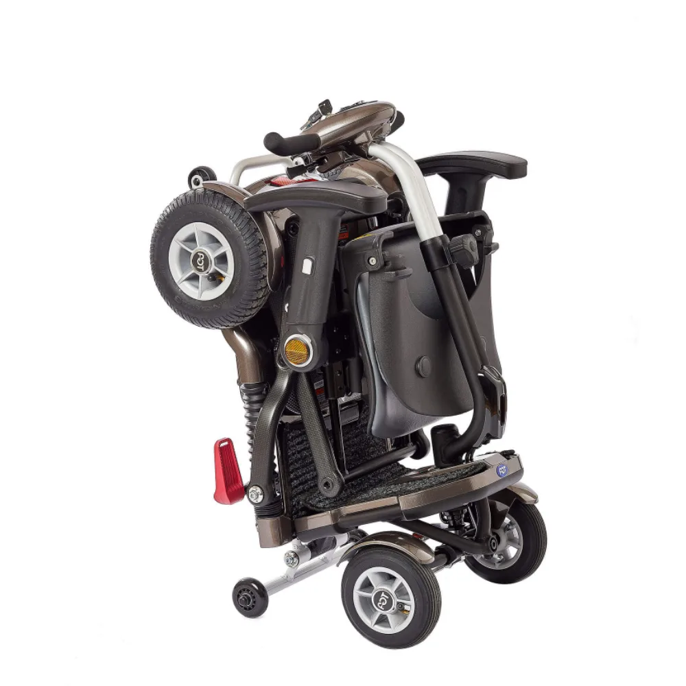 Minimo Plus TGA katlanabilir scooter ayarlanabilir gidon katlanır kolçak pnömatik lastik detay