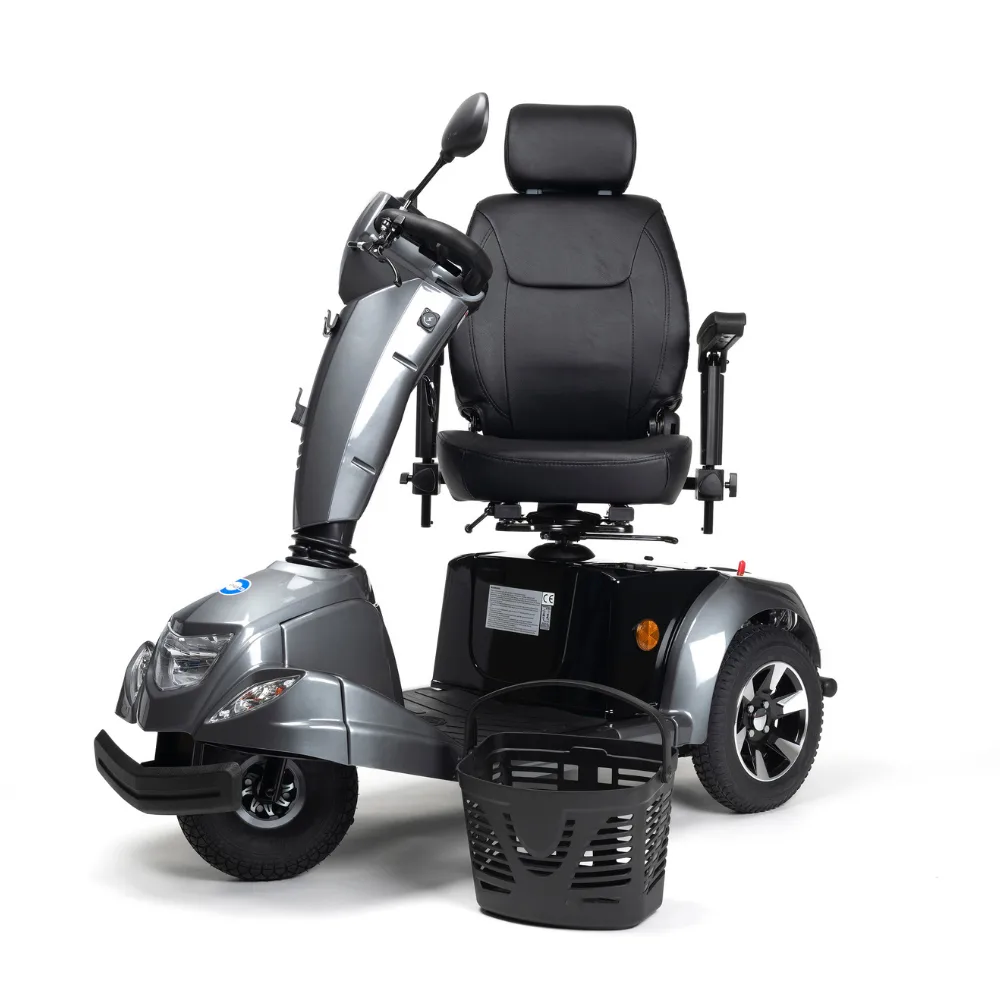 Vermeiren Carpo 3D 3 tekerlekli scooter dar alan manevra 3D süspansiyon kişiselleştirilebilir aksesuar