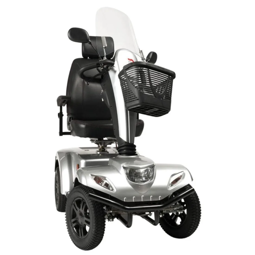 Vermerien Carpo 2 Türkiye yolları uyumlu akülü scooter sağlam şasi büyük tekerlek uzun ömür detay