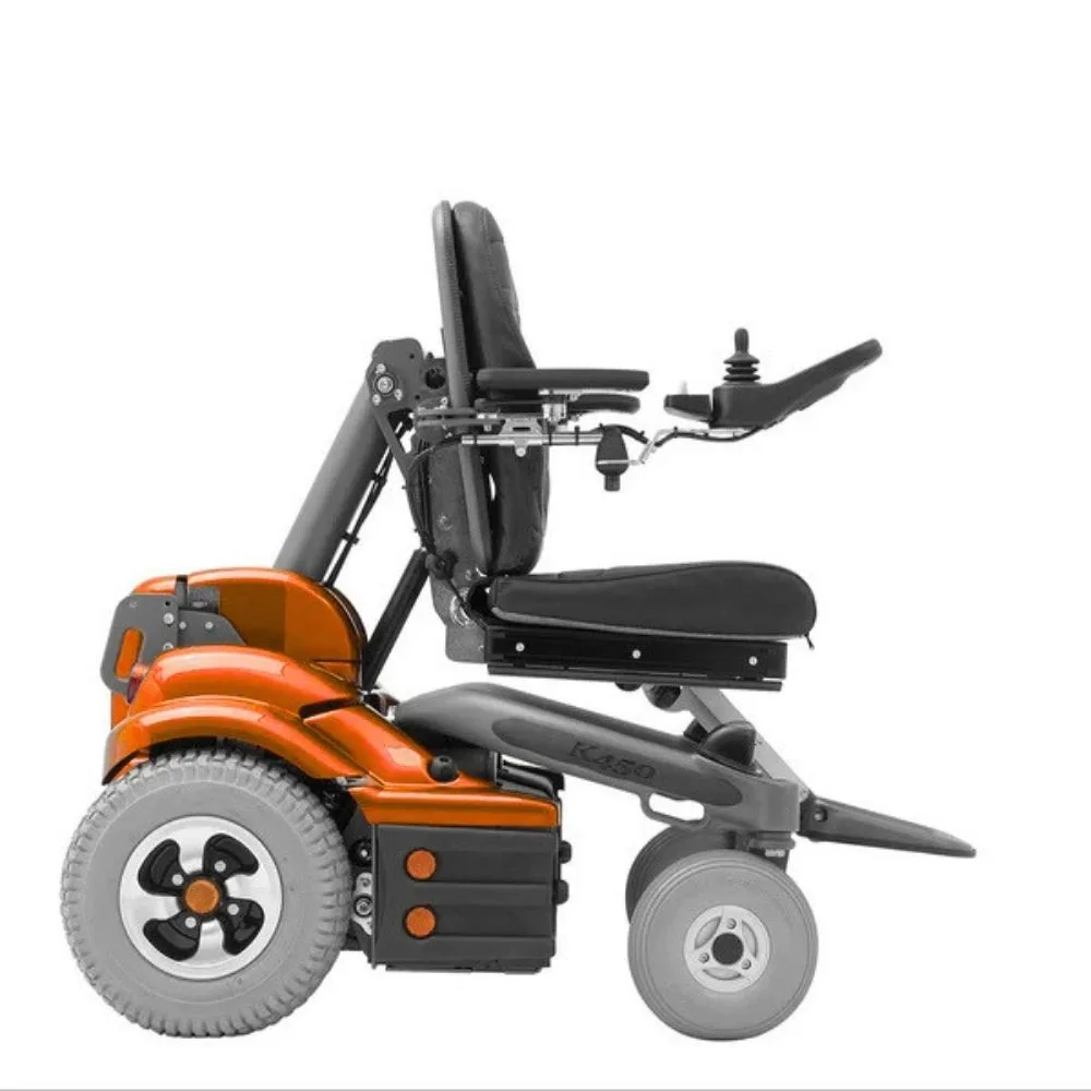 Permobil K450 MX Junior premium İsveç çocuk rehabilitasyon teknolojisi akülü tekerlekli sandalye genel görünüm
