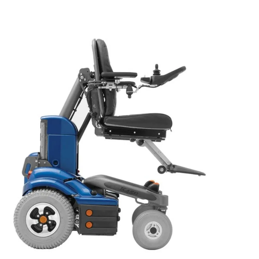 Permobil K450 MX Junior çocuğa özel renk tasarım joystick kontrol hassas akülü tekerlekli sandalye
