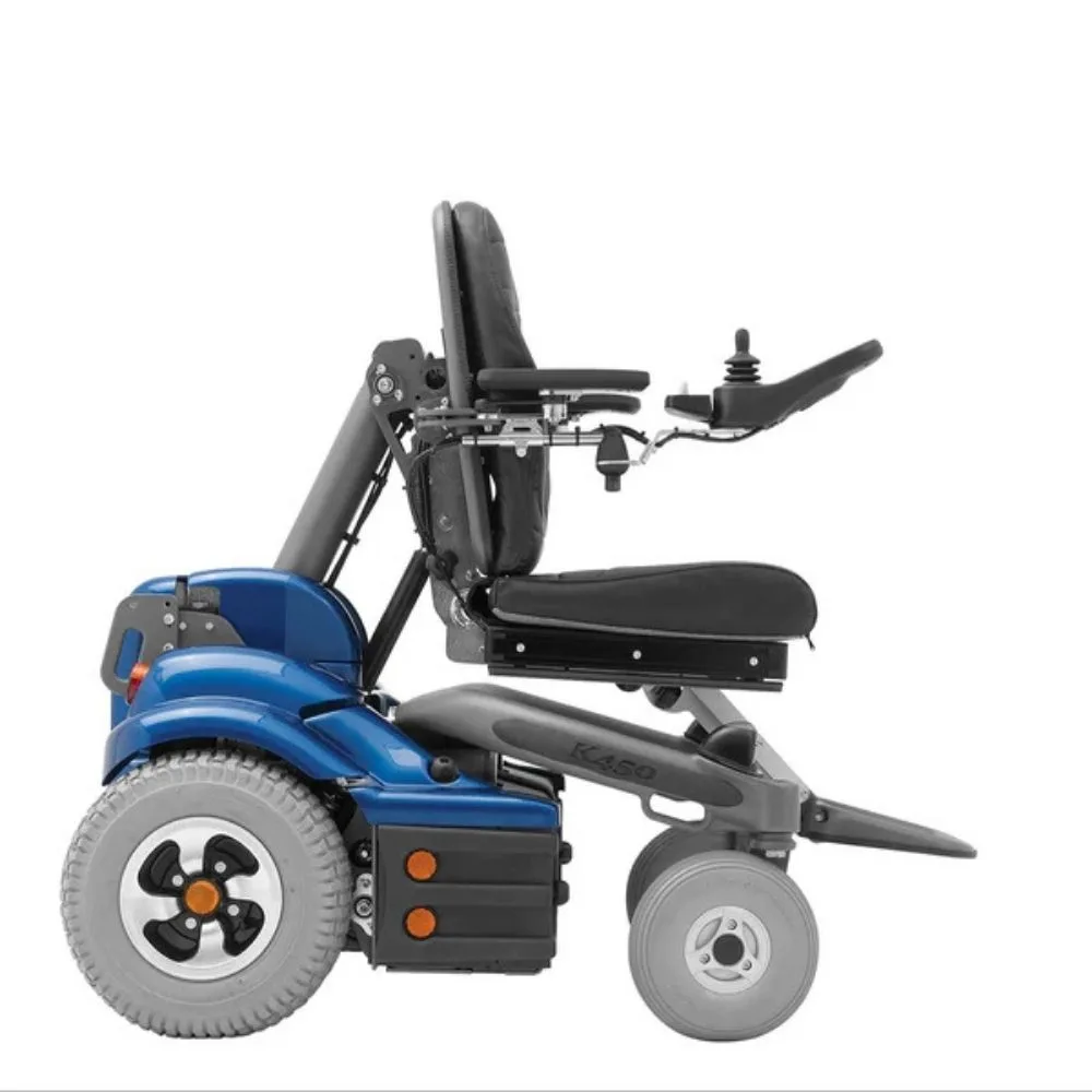 Permobil K450 MX Junior iç mekân navigasyon okul koridoru manevra çocuk akülü sandalye