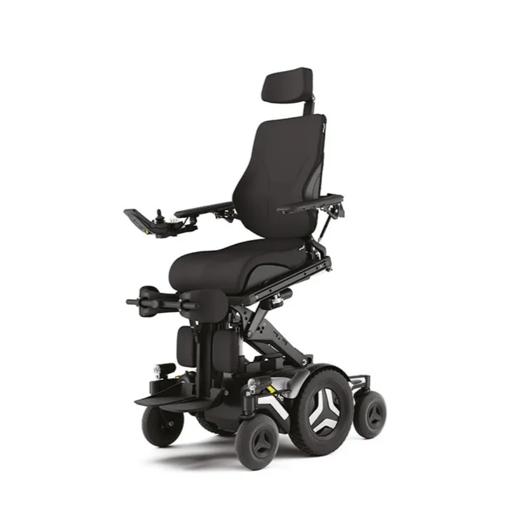 Permobil M5 Corpus iç mekân kullanım dar alan navigasyon FlexLink Pro konfor