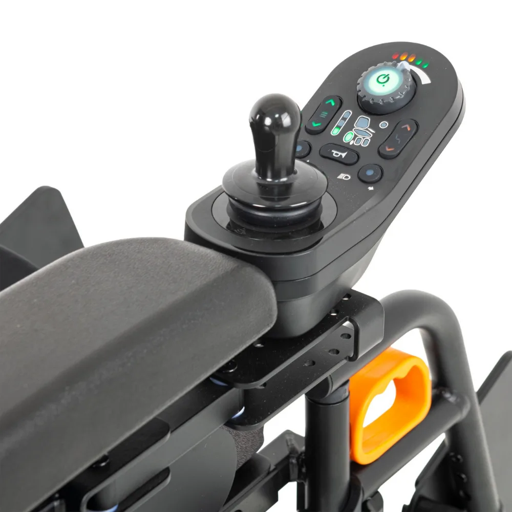 Comfort Plus Rıder arazi model 450W güçlü motor dayanıklı şase aktif dış mekân akülü tekerlekli sandalye