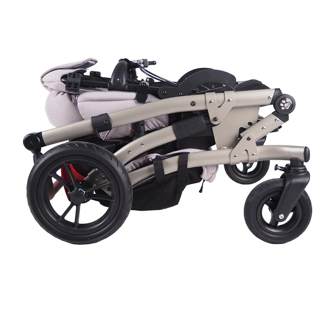Balto Buggies engelli çocuk puseti ileri geri koltuk ebeveyn yüz yüze iletişim