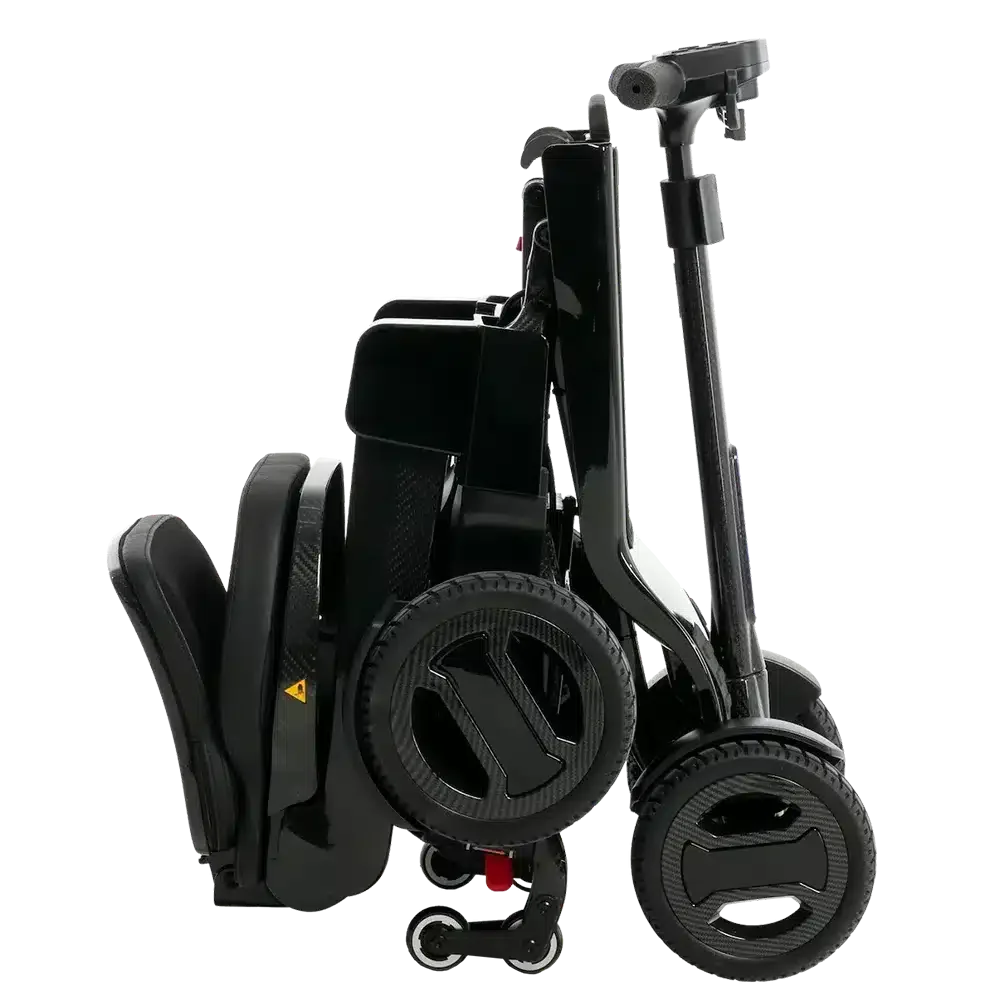 Go Go Carbon Engelli Scooter — Katlanmış 2