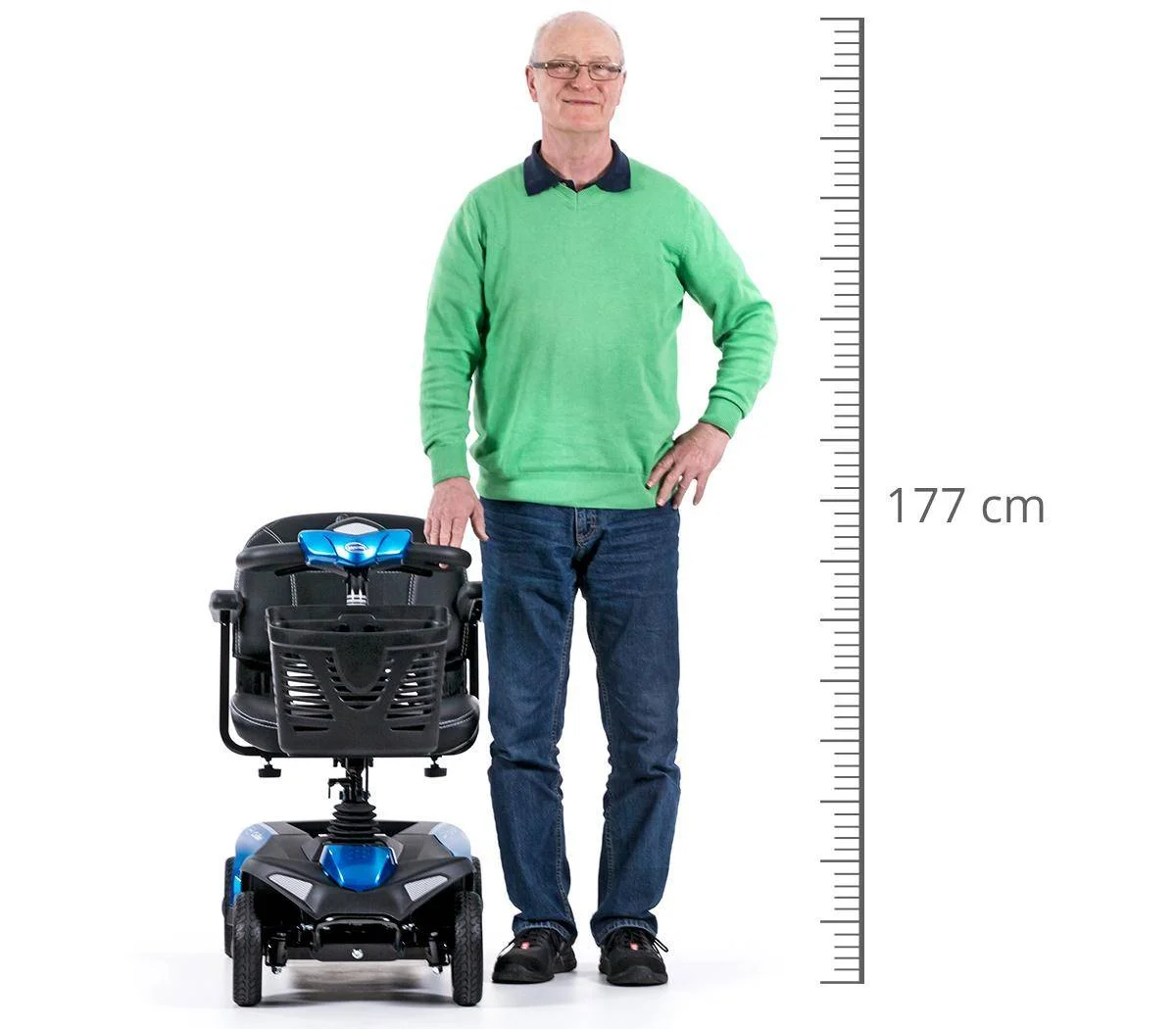 Invacare Colibri boyut ölçümü