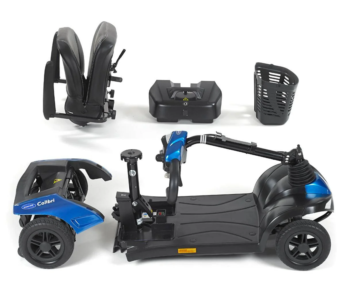 Invacare Colibri 5 parçaya sökülmüş