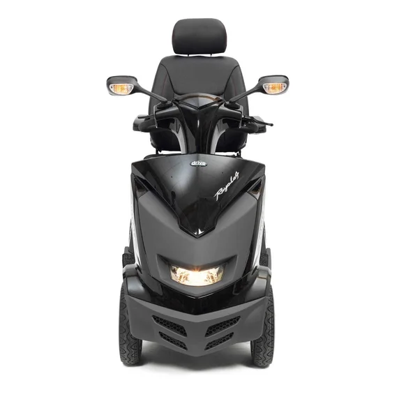 Drive Medical Royale 4 tekerlekli akülü scooter siyah detay - Mogel